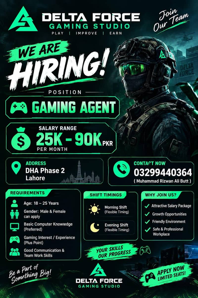 Delta force gaming studio 0