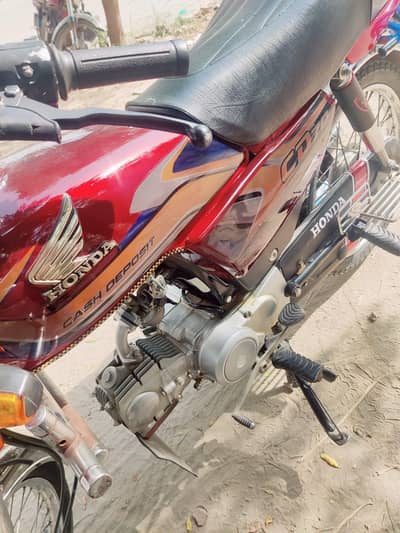 all ok. hai bike koi malsa ni hai 10 by 10 ok hai