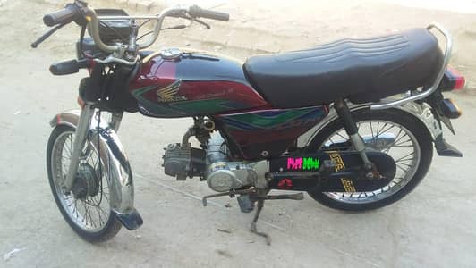 Honda 70 sale copy latar bike all ok Bio matric available 03038356796