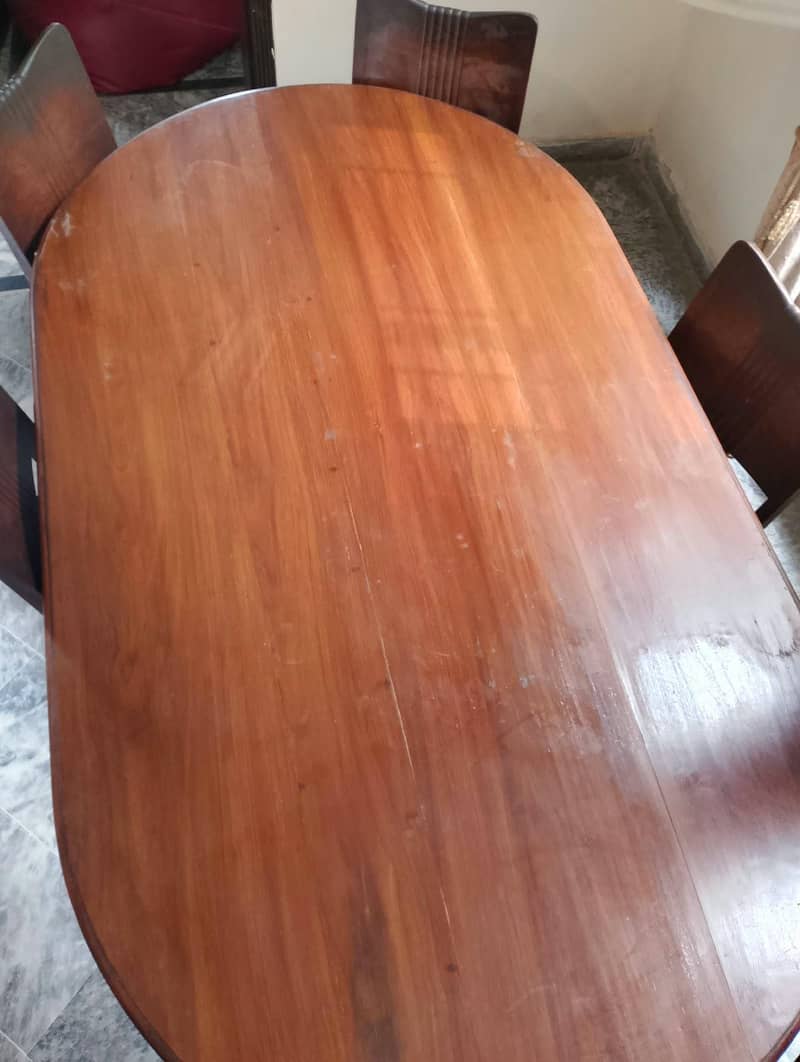 Solid wood chinoiti table (read description) 1