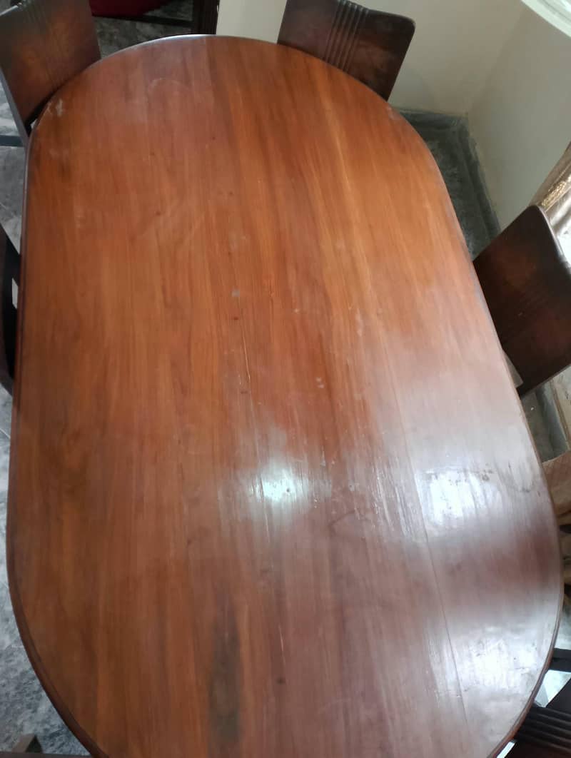 Solid wood chinoiti table (read description) 2