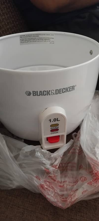 Black n decker rice cooker