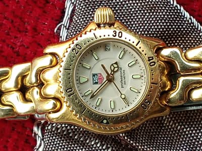 Vintage TAG Heuer S/el Ladies Watch - Gold Plated