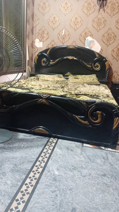 decopaint bed set sale bed 2 sides table and dressing table