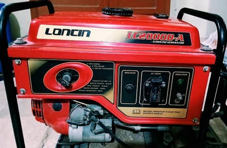 Loncin Generator 1.2 kva Slightly Used