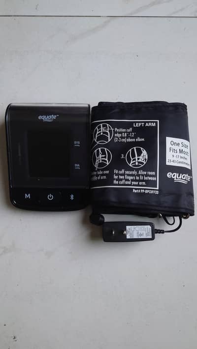 Equate Digital Upper Arm Blood Pressure Monitor.