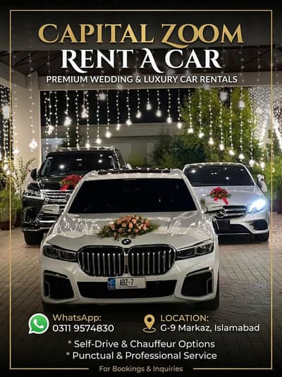 self rent a car/ rent a car islamabad / alto , brv for rent on self