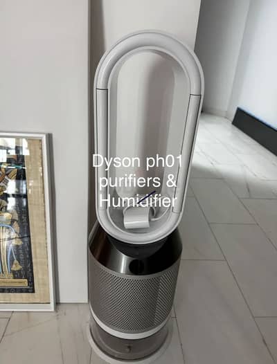 Dyson ph01 airpurifire Humiditifire + cool Autoreact white/silver
