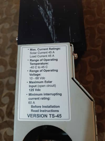 Lithium Battery Solar charge controller MPPT