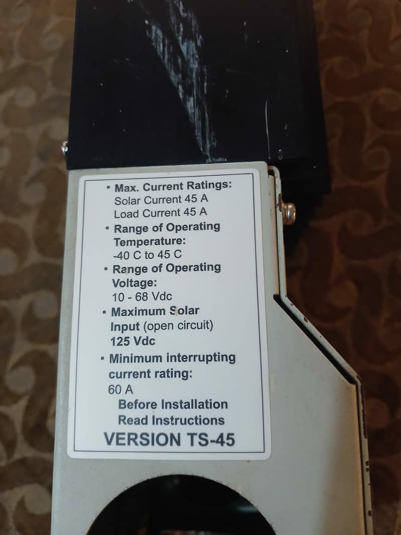 Lithium Battery Solar charge controller MPPT 0