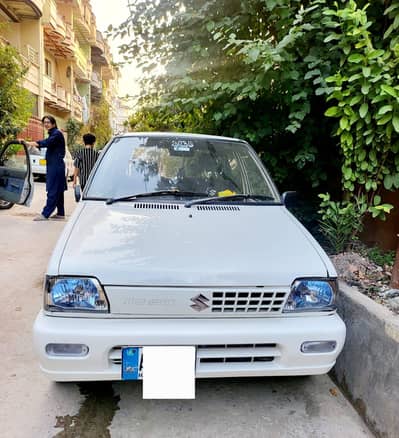 Mehran VxR White Color