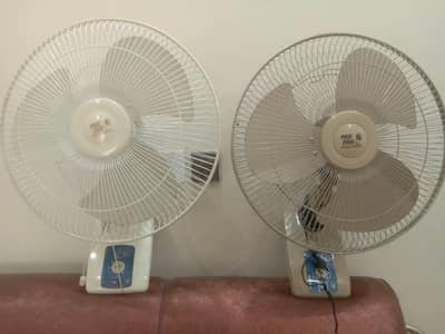 2 Pak Fan Wall Fans – Excellent Working Condition