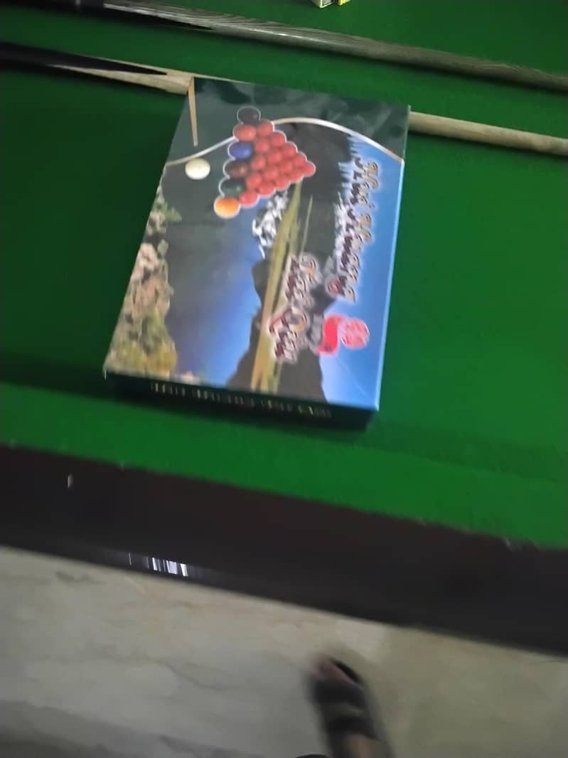 Snooker table 5/10 7