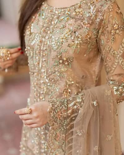 “Branded Fancy Embroidered Party Wear Suit”