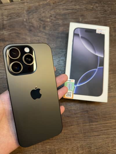 Apple iPhone 16 Pro Pta Approved 128gb 95BH 10/10 Spotless