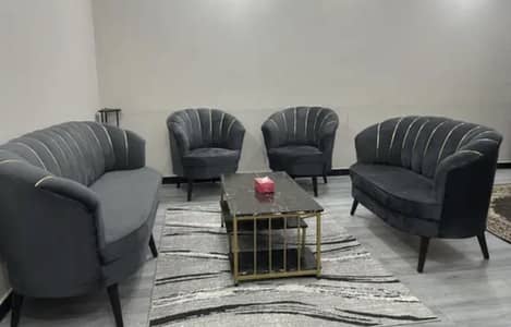 7 Seater Sofa Set with Center Table