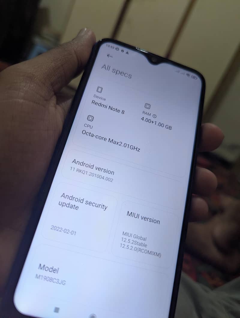 Xiaomi Redmi Note 8 0