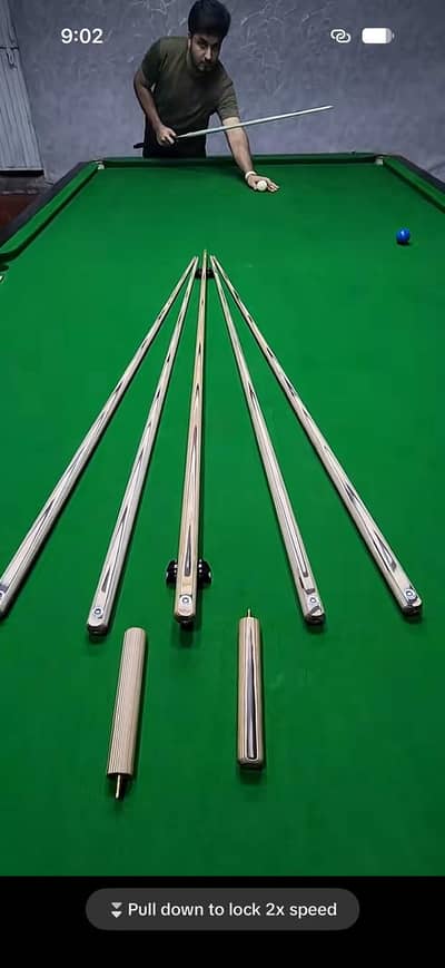 Omin perfect single shaft cue