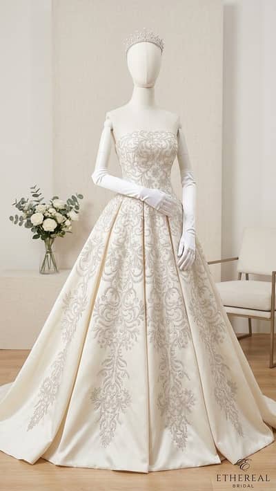 Beautiful Wedding Gown Available for Rent