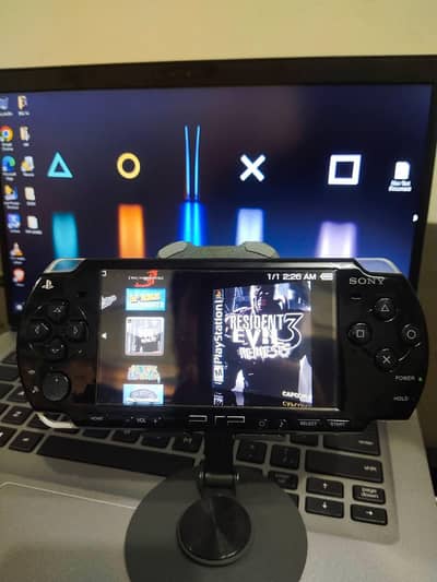 PSP 3000 Black 32GB Complete With Box & Charger