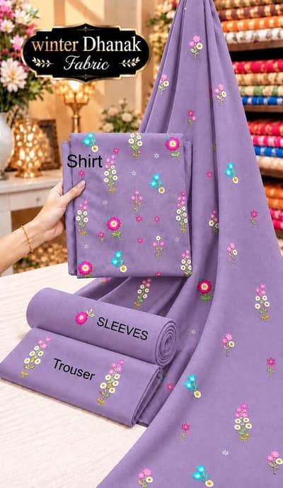 winter Dhanak fabric