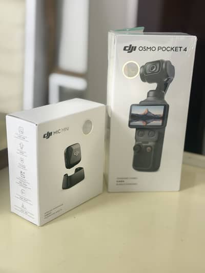 Dji pocket 4 standard with mic mini