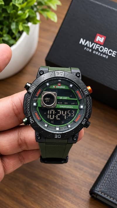 NAVIFORCE Tactical Sport Watch – Premium Look
