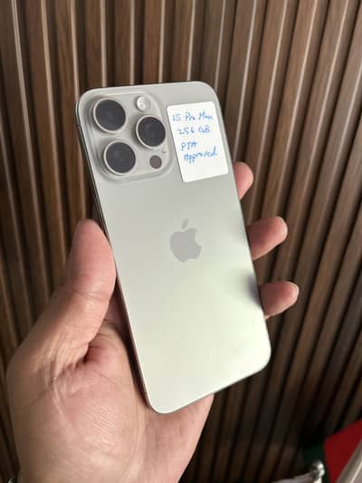Apple iPhone 15 pro max pta approved