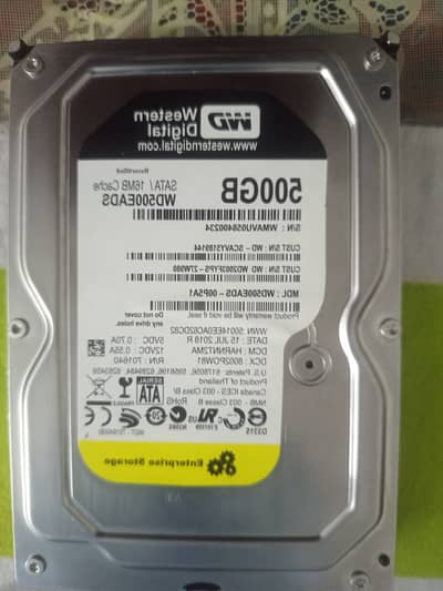 WD 500GB Enterprise Storage