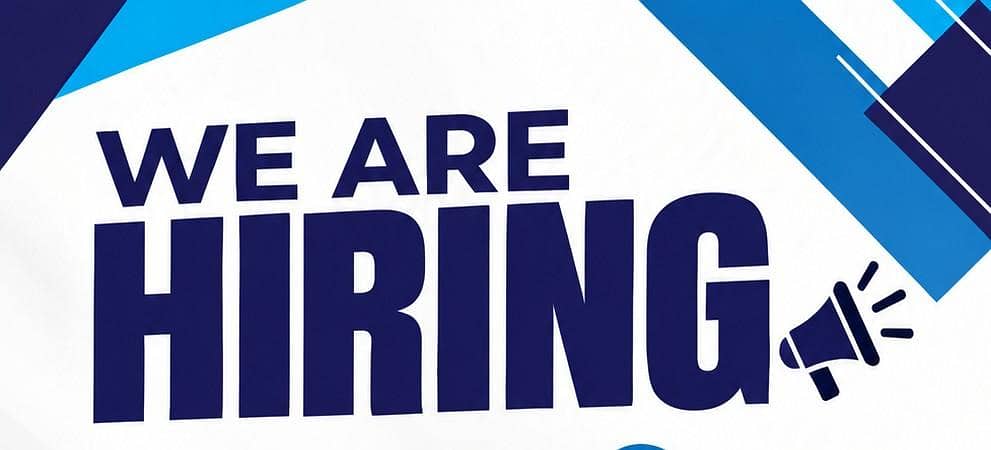 We Are Hiring 0