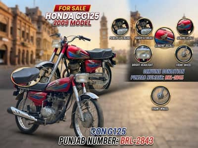 Honda CG125 For sale geniun condition