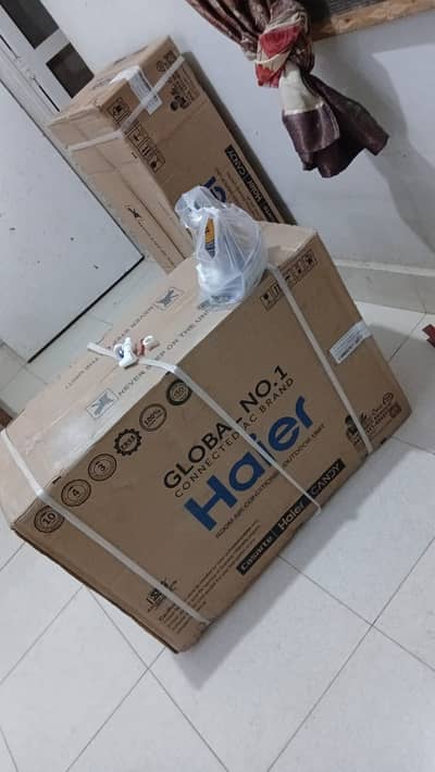 HAIER AC NEWLY PURCHASED