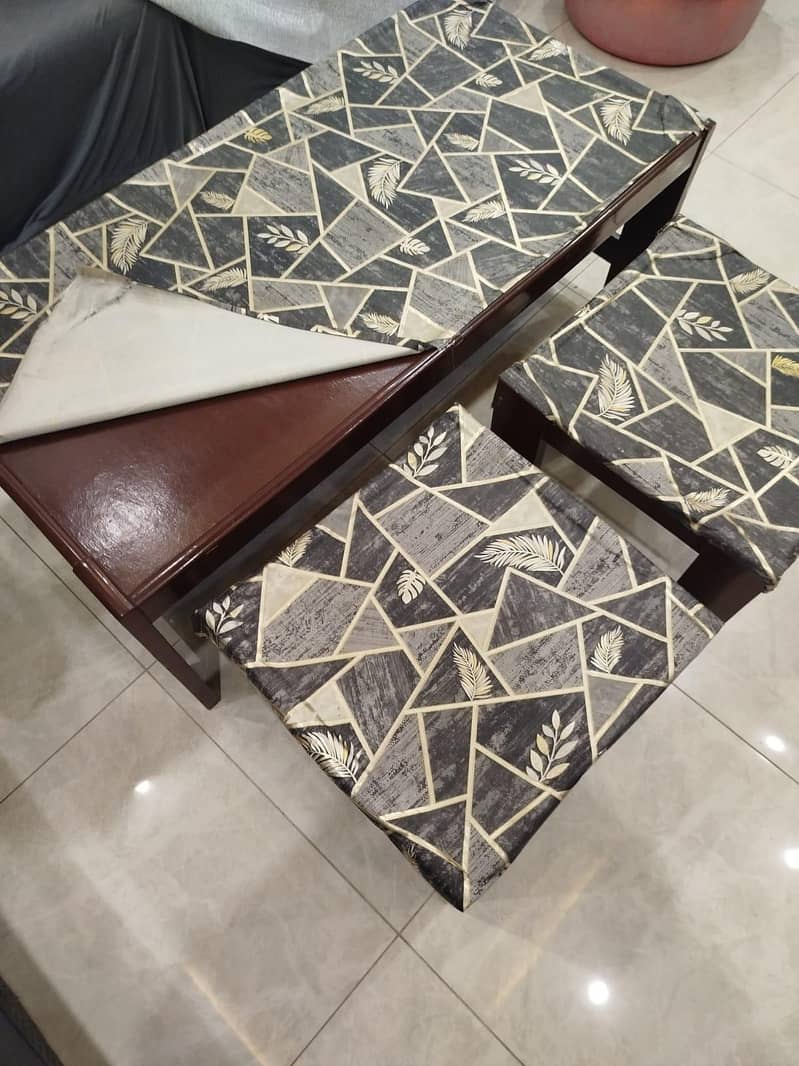 Wooden Table Set 0