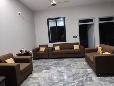 7-Seater Premium Sofa Set - Almost New Condition with Cushions