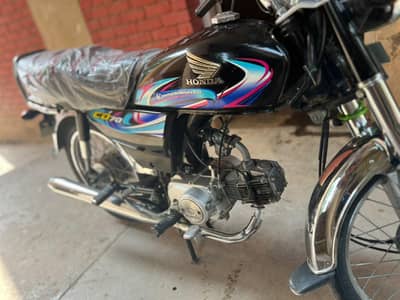 Honda CD 70 2024 Model just like new