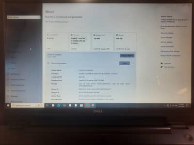 All ok ha Laptop i5 5 jenretion 150 SSD install 500 storage avail able
