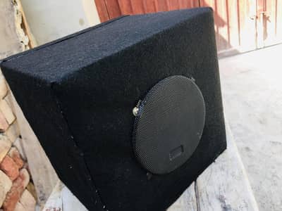 wooden speaker