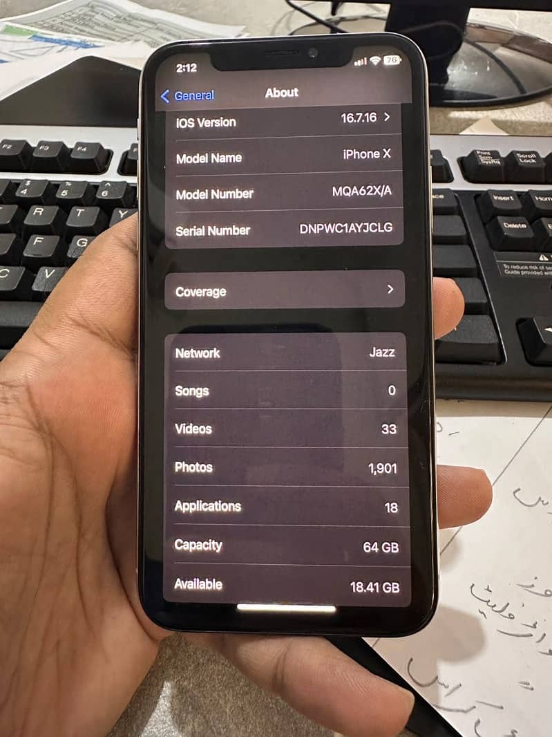 Apple iPhone X 5