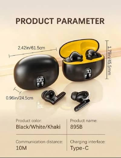 Stereo TWS Wireless Earbuds
