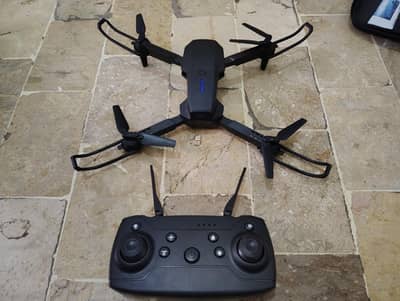 E88 PRO DRONE WITH HD Camera | FOLDABLE | REMOTE + CARRYING CASE | BOX