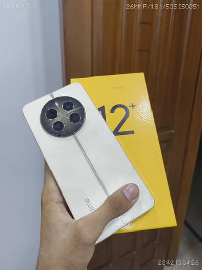 Realme 12 Plus 5G 8+8 16/256GB Complete box Pta approved