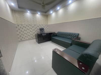 Semi furnished office space available for rent in bahria town phase 4 Civic centre main circle reasonable rent