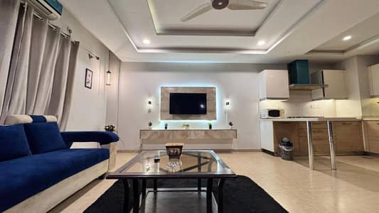 1bed fully luxury furnished appartment available for rent in bahria heights 1 reasonable rent