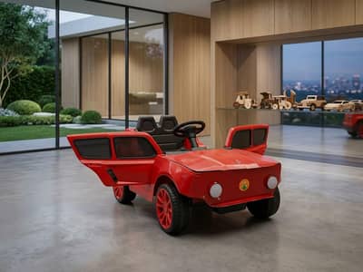 Kids Electric Battery Operated Ride-On Car (Red)