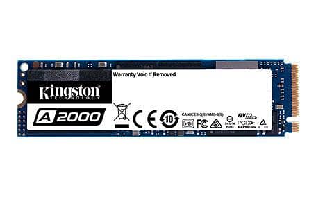 Kingston 500Gb nvme with Dram cache