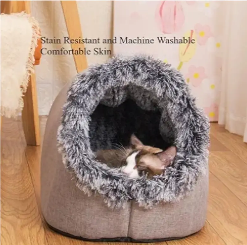 Cozy Pet Cave Bed — photo 5