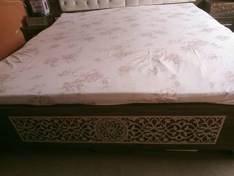 bed with side tables 1