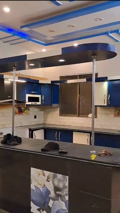 240 Sq Yards Ground Floor Portion For Rent in Sector R Gulshan-e-Maymar