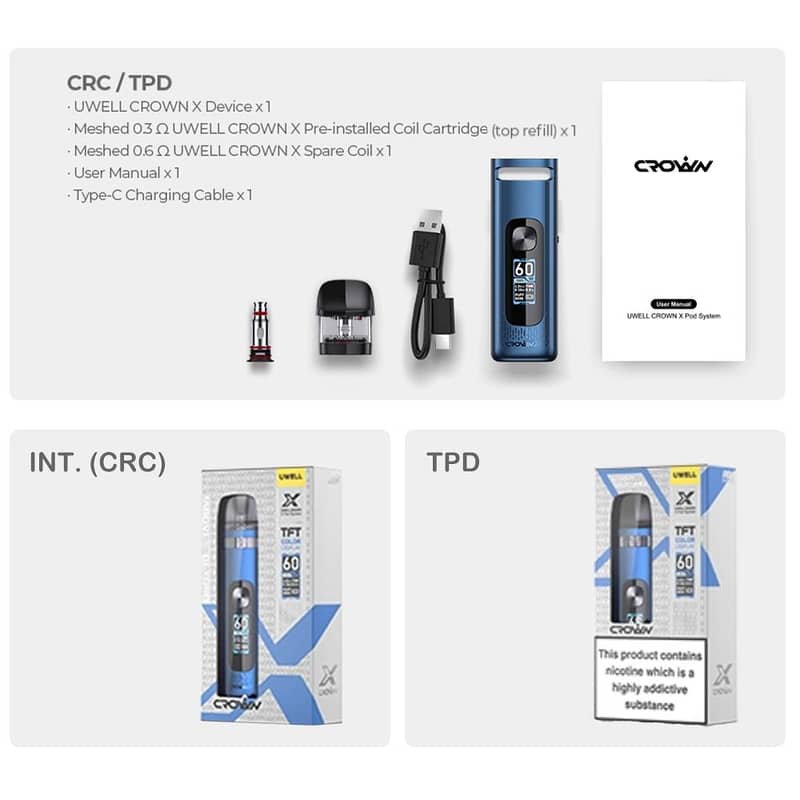 vape crown x 1