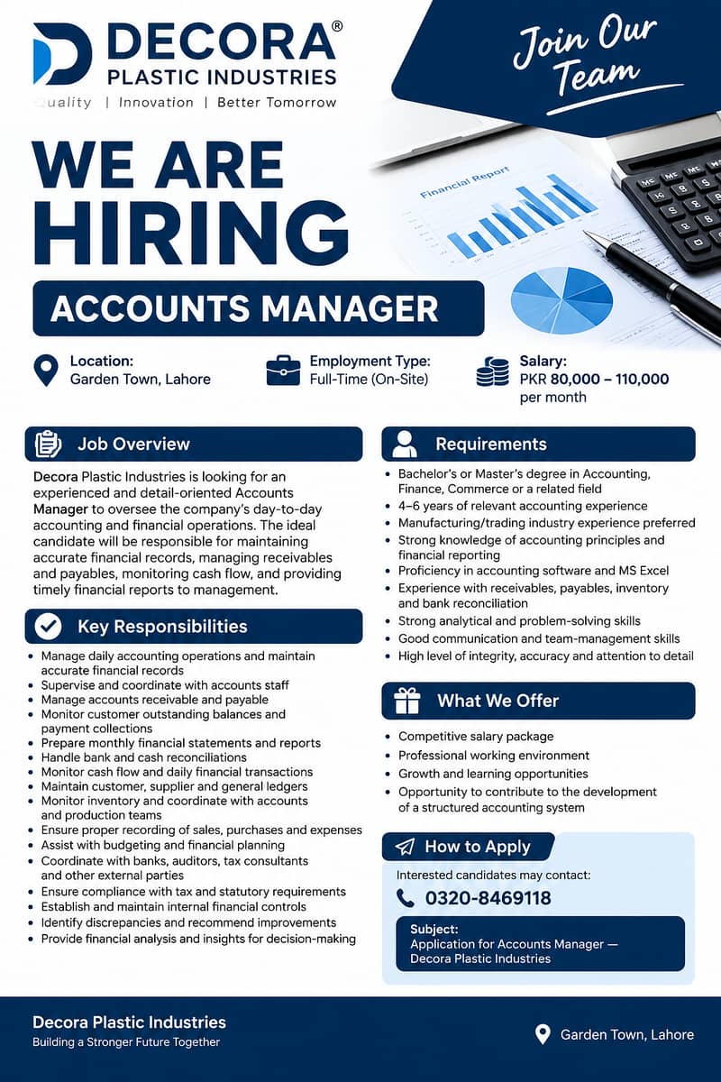 Accounts Manager 0